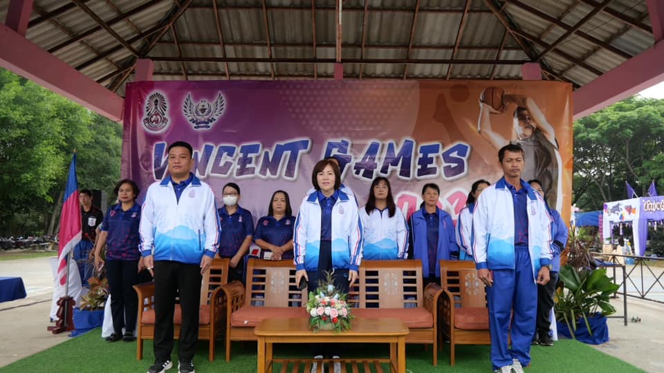 การแข่งขันกีฬาสีภายในโรงเรียนฝางชนูปถัมภ์ ประจำปี 2566 “Vincent Games 2023”